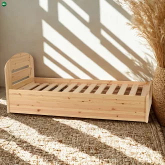 Anikó fenyő ágyneműtartós ágy 90x200