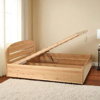 Anikó fenyő ágyneműtartós ágy 180