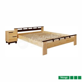 Lexa fix fenyő ágyváz 180 Wenge