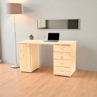 Claudia fenyő íróasztal Jobbos