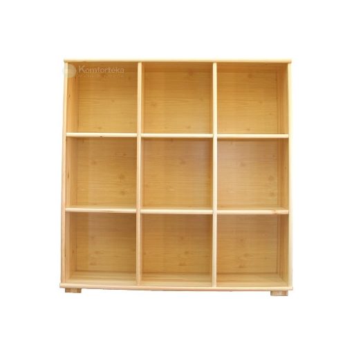 Vanessa 9 polcos nyitott komód