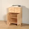 Anikó 2 ajtós 4 kis fiókos fenyő komód
