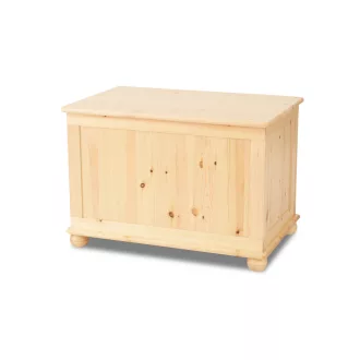 Kincsesláda, játék tároló fenyő doboz