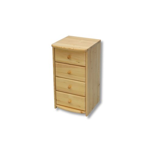 Andi 4 fiókos keskeny fenyő komód