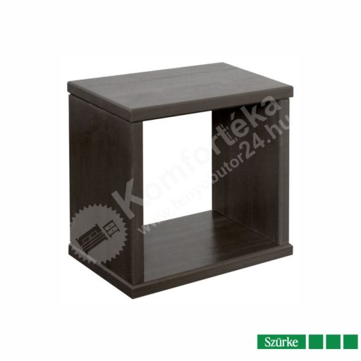Lexa fenyő falipolc négyzet/25 Wenge
