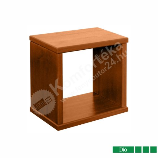 Lexa fenyő falipolc négyzet/25 Wenge