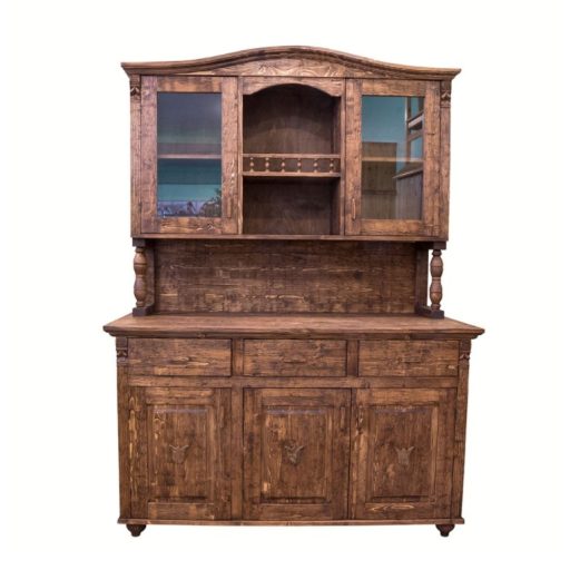 Tulipán 3 ajtós fenyő ebédlőszekrény ( 61. és 61/2 kód )