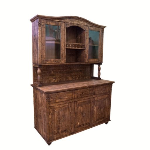 Tulipán 3 ajtós fenyő ebédlőszekrény ( 61. és 61/2 kód )