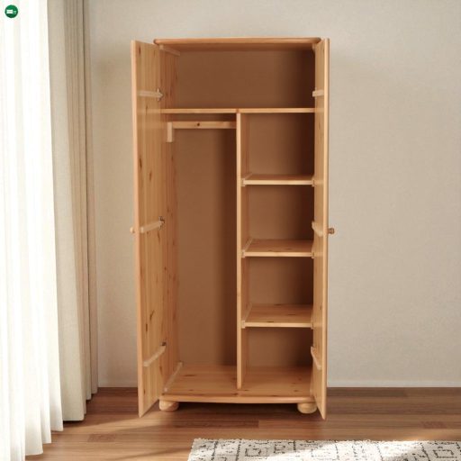 Claudia 2 ajtós válaszfalas szekrény