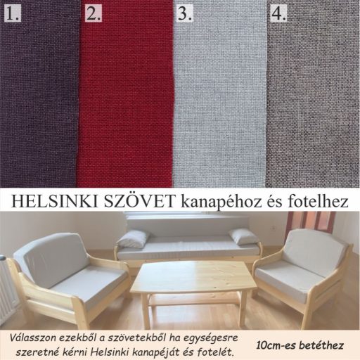 Vanessa és Helsinki kanapé betét ( mindkét fajta kanapéhoz rendelhető ) 10cm