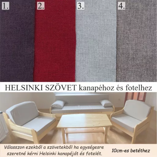 Vanessa és Helsinki kanapé betét ( mindkét fajta kanapéhoz rendelhető ) 10cm