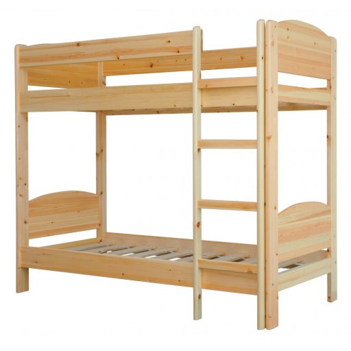 Henrik emeletes fenyő ágy + 2 db Max matrac 