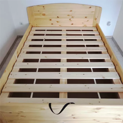 Herkules fenyő ágyneműtartós ágy 90x200