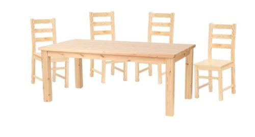 Vanessa étkezőasztal + 4 db szék