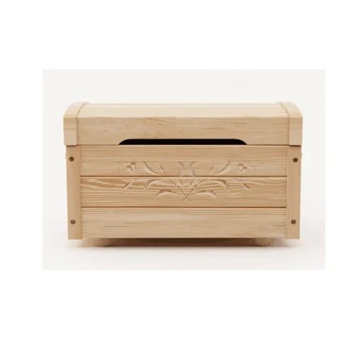 Janó fenyő mart mintás nagy láda