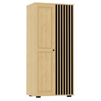 Panel-Lux Szekrény 2 ajtós válaszfalas