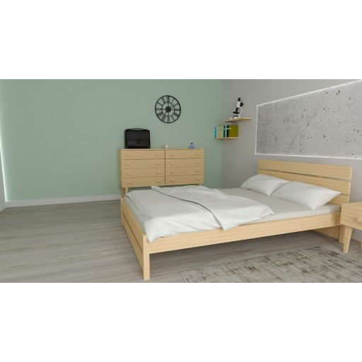 Marci fenyő ágykeret 140 + ajándék ágyráccsal