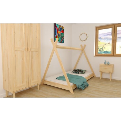 Trixi fenyő gyerekágy 80x180