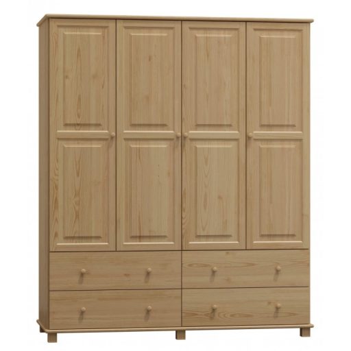 Max 4 ajtós 4 fiókos szekrény 160