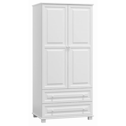 Magic 2 ajtós szekrény  válaszfalas NR4 fehér 80'