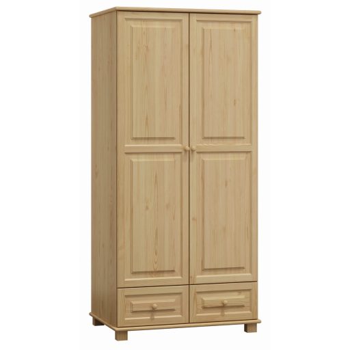 Magic 2 ajtós szekrény  akasztós NR5 natúr 80'