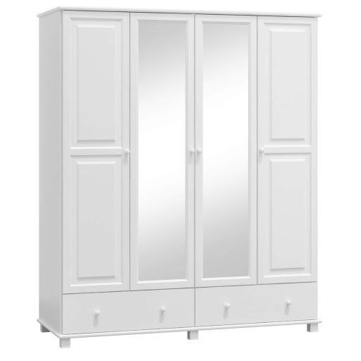 Magic 4 ajtós szekrény   NR3 fehér 180'