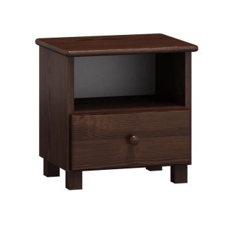 Tina Éjjeliszekrény S1  dió 