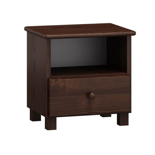 Tina Éjjeliszekrény S1  dió 