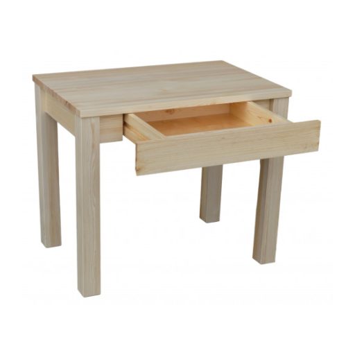 Bartek fiókos asztal natúr 90x60