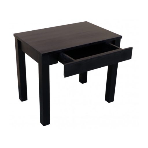 Bartek fiókos asztal fekete 90x60