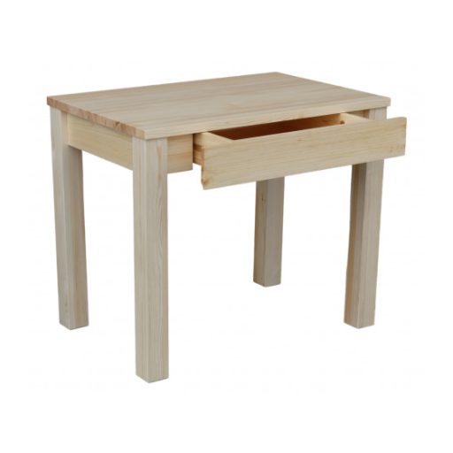 Bartek fiókos asztal antracit 90x60