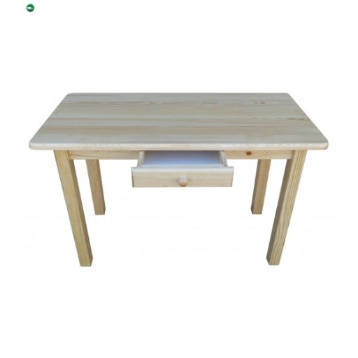 Étkezőasztal fiókos 110x50 natúr