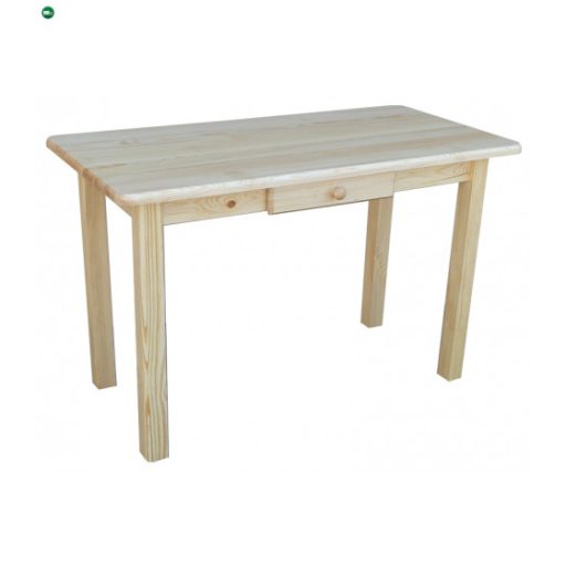 Étkezőasztal fiókos 120x50 natúr