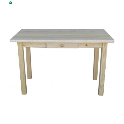 Étkezőasztal fiókos 120x50 natúr