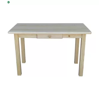 Étkezőasztal fiókos 120x60 natúr