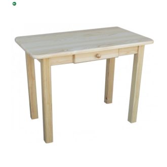 Étkezőasztal fiókos 100x70 natúr