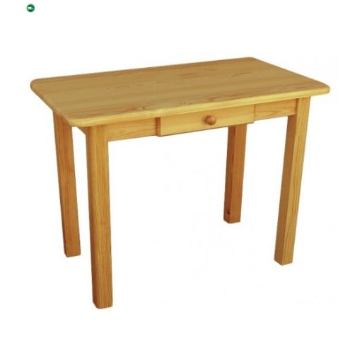 Étkezőasztal fiókos 90x70 éger