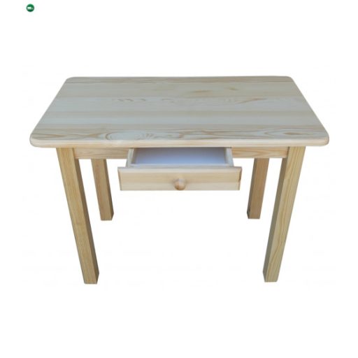 Étkezőasztal fiókos 80x70 két színnel