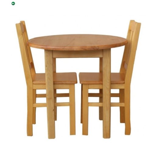 Étkezőasztal kerek 90' éger