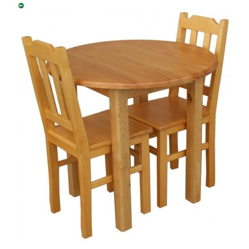 Étkezőasztal kerek 90' éger