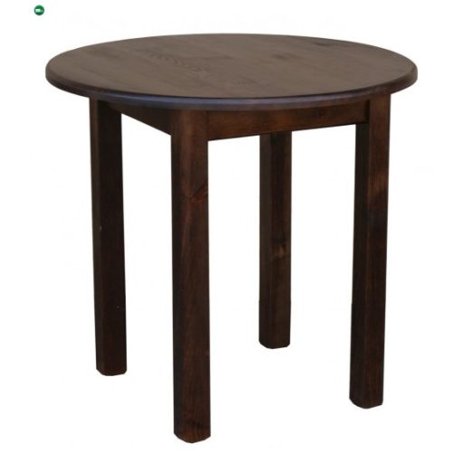 Étkezőasztal kerek 90' barna