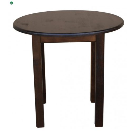 Étkezőasztal kerek 90' barna