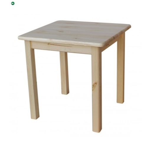 Étkezőasztal kocka 70x70 natúr