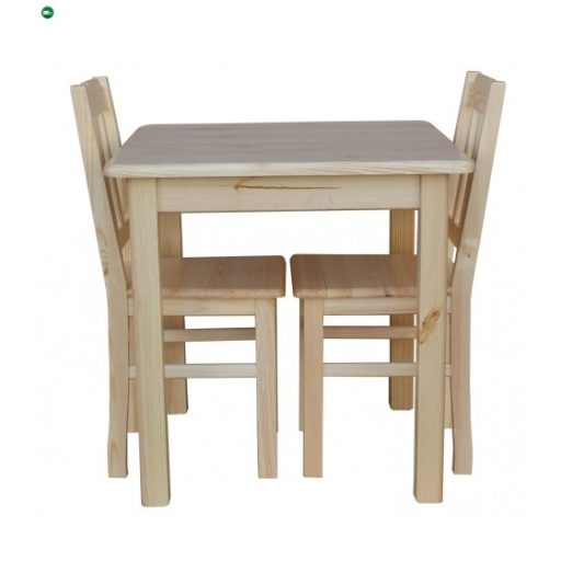 Étkezőasztal kocka 70x70 natúr
