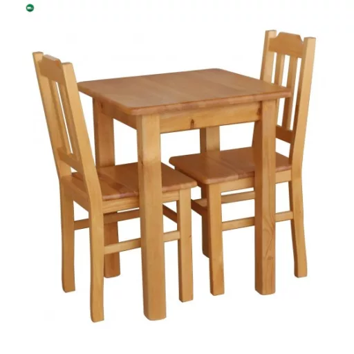 Étkezőasztal kocka 60x60 éger