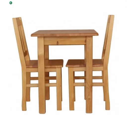 Étkezőasztal kocka 60x60 éger
