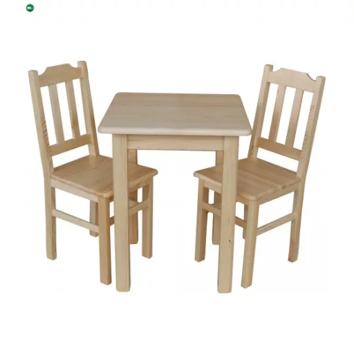 Étkezőasztal kocka 60x60 két színnel