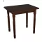Étkezőasztal faragott lábbal 70x50 barna