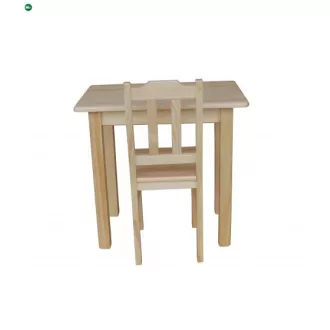 Étkezőasztal 60x50 natúr