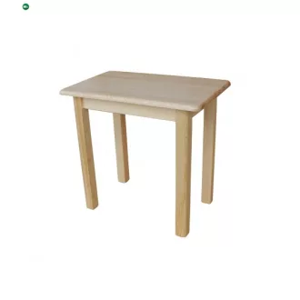 Étkezőasztal 80x50 natúr